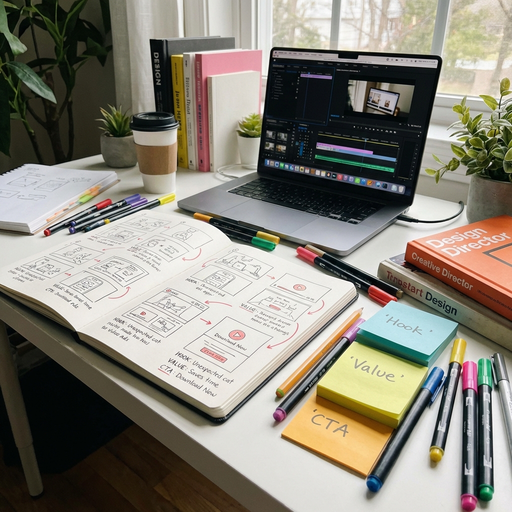 Meta Ads Content Strategy Storyboard