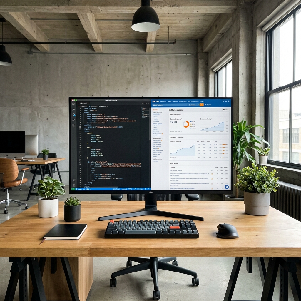 On-Page vs Off-Page SEO Concept