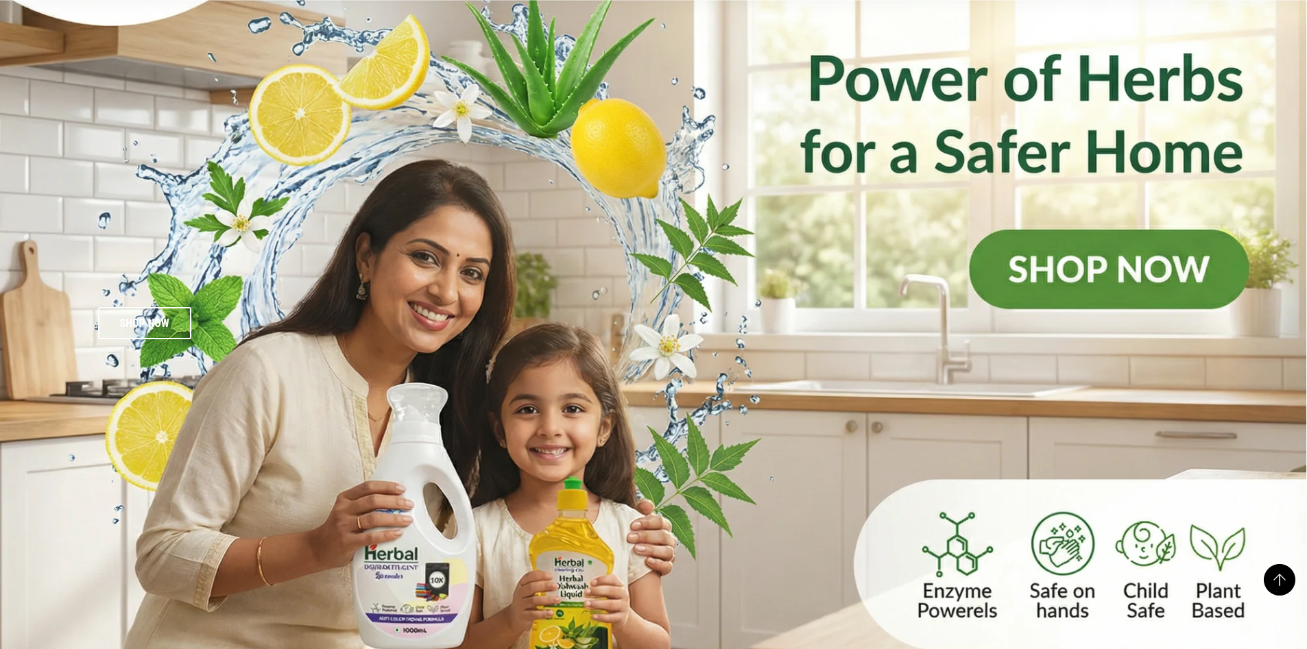 Herbal Cleaning Co. Shopify Store Screenshot